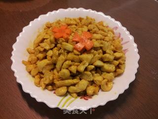 咖哩鸡肉丁的做法步骤:6