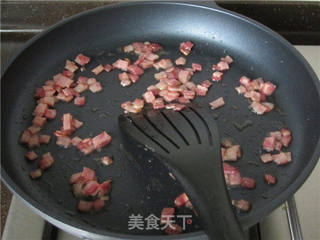培根牛奶滑蛋白的做法步骤:7