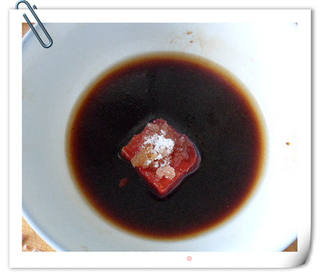 豆腐扣肉的做法步骤:5