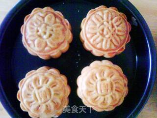 豆沙月饼的做法步骤:15