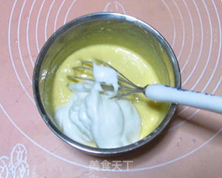榴莲戚风蛋糕的做法步骤:8