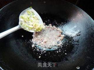 酱菜肉末豆腐的做法步骤:4