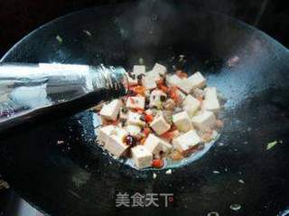 酱菜肉末豆腐的做法步骤：7
