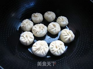 最爱这底子的香酥——豇豆肉末水煎包的做法步骤:10