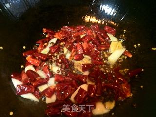 辣子鸡丁的做法步骤:6