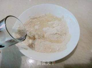 奶香米荞饼的做法步骤:4