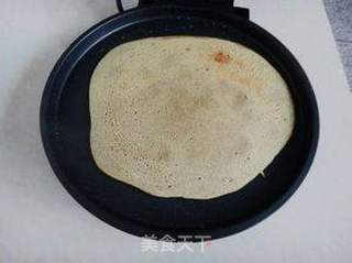 奶香米荞饼的做法步骤:8