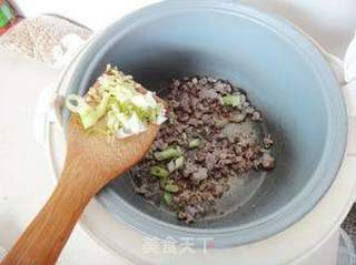 电饭锅版——肉末香菇冬瓜的做法步骤:4