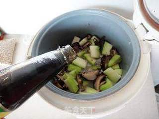 电饭锅版——肉末香菇冬瓜的做法步骤:7