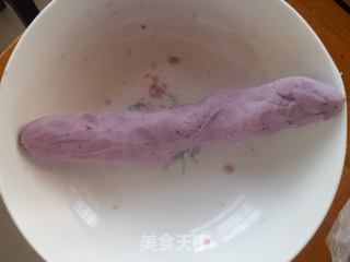 香蕉馅紫薯饼的做法步骤：3