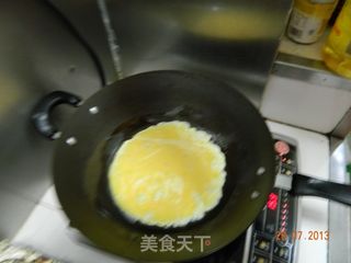 丝瓜炒鸡蛋的做法步骤:3
