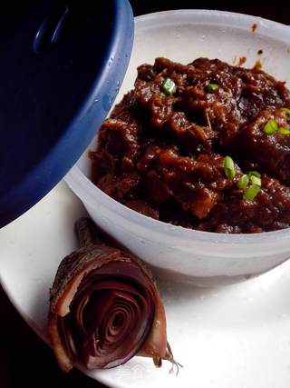 【私房香浓酱料】香辣茄子酱（电饭锅版）的做法步骤：19