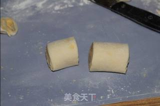 南瓜花卷的做法步骤:8