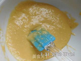 八寸戚风蛋糕的做法步骤:6