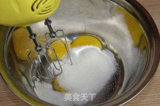 彩绘爱心蛋糕卷——七夕,送给爱人和孩子的礼物!的做法步骤:4