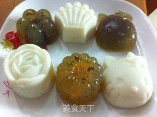 水晶月饼的做法步骤:9