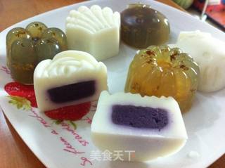 水晶月饼的做法步骤:11