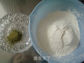 抹茶玛格丽特小饼的做法步骤：1