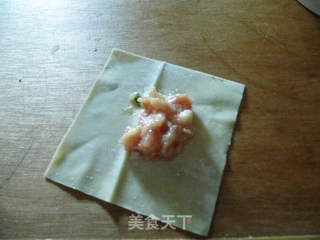 重庆著名小吃————————【红油抄手】附抄手的详细包法的做法步骤:5