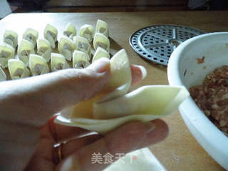 重庆著名小吃————————【红油抄手】附抄手的详细包法的做法步骤:8