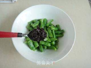 榄菜拌豆角的做法步骤:4