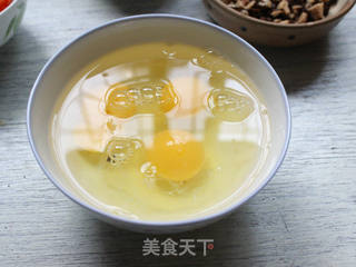 肉末芙蓉蛋的做法步骤:3