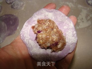 紫甘蓝洋葱猪肉饺的做法步骤：19