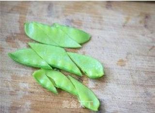 给肠胃减减负,夏日清爽菜——香菇荷兰豆小炒的做法步骤:4