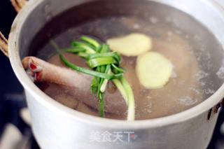 豆豉口水鸡的做法步骤:2