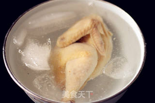豆豉口水鸡的做法步骤:4