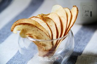 苹果脆片的做法步骤:5