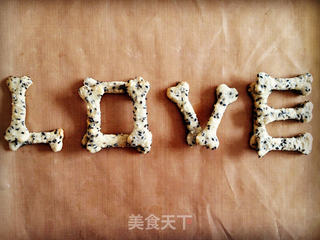 爱的表达----LOVE饼干的做法步骤:11