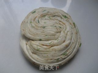 麻香葱油饼的做法步骤：8