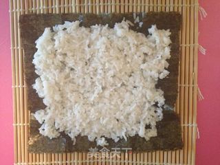 蒜香牛肉饭卷的做法步骤：3