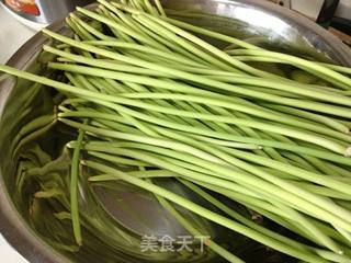 米饭杀手 腌蒜苔的做法步骤:3