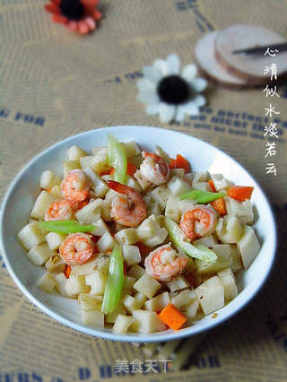 【孕妈妈的菜】——————虾仁莲藕的做法步骤:8