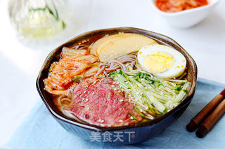 为炎热夏季做道酸甜开胃面食——荞麦冷面的做法步骤:8