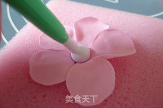 翻糖玫瑰的做法步骤:11