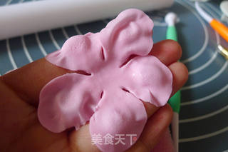 翻糖玫瑰的做法步骤:30