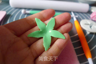 翻糖玫瑰的做法步骤:35