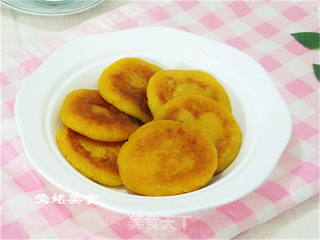 红薯饼的做法步骤:12