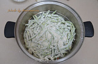 粉蒸豆角的做法步骤:6