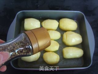 孜然烤土豆的做法步骤：9