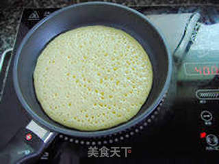 【牛奶松饼三明治】--- 十分钟超能量早餐的做法步骤:6
