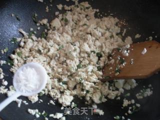 鹅蛋清炒豆腐的做法步骤：10