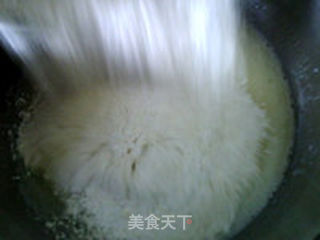 椰香小蛋糕的做法步骤:7