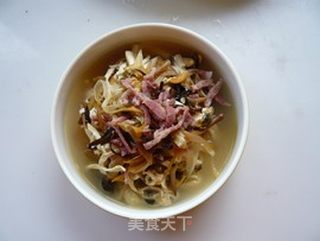 淡菜干丝汤的做法步骤:9