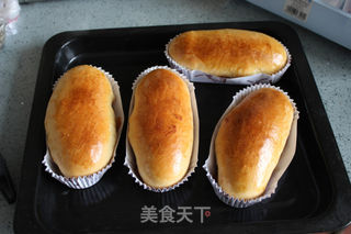 菠萝翻转红糖面包的做法步骤:12