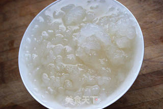 金瓜蒸雪蛤的做法步骤:3