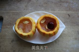 金瓜蒸雪蛤的做法步骤：8